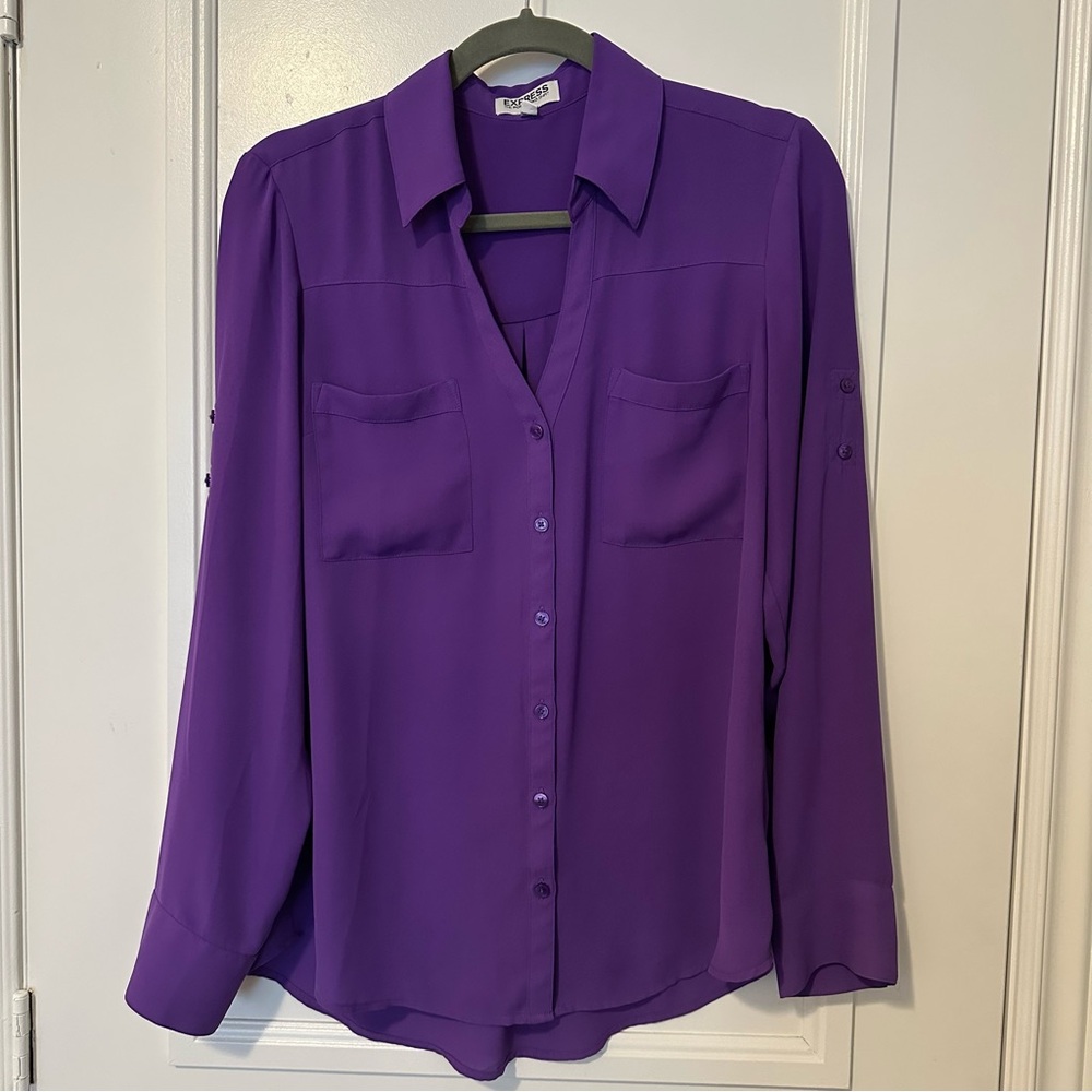 Portofino Bright Purple Blouse